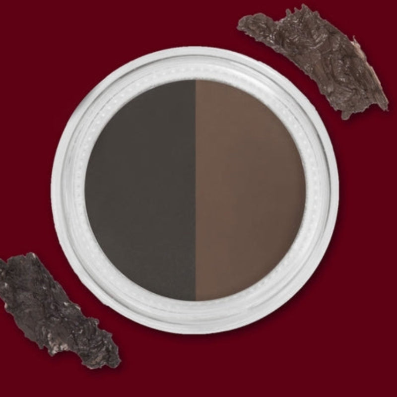 4ever Magic Cosmetics Double Shade Seductive Eyebrow Gel with Angled & Spoolie Brush