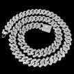 Luxury Diamond-Cut Curb Chain Necklace Set in Silver and Gold