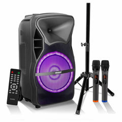 5 CORE 15 Inch TWS PAIR Bluetooth Party Speakers 800 Watt Portable