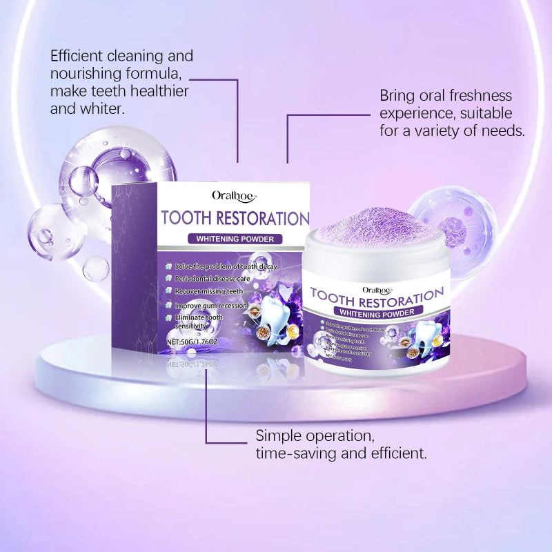 Oralhoe Tooth Restoration Powder for Whitening - 50g
