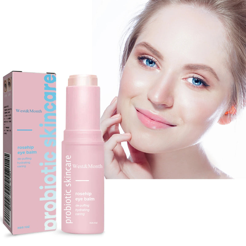 West&Month Rosehip Eye Balm – Probiotic Skincare Eye Balm Stick