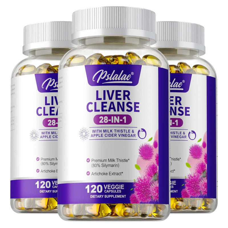 Pslalae Liver Cleanse 28-in-1 – 120 Veggie Capsules