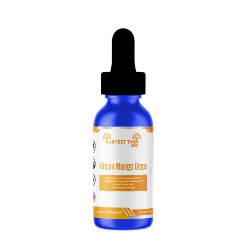 Harvest Twin Labs African Mango Drops Dietary Supplement – 2 fl oz (60 ml)