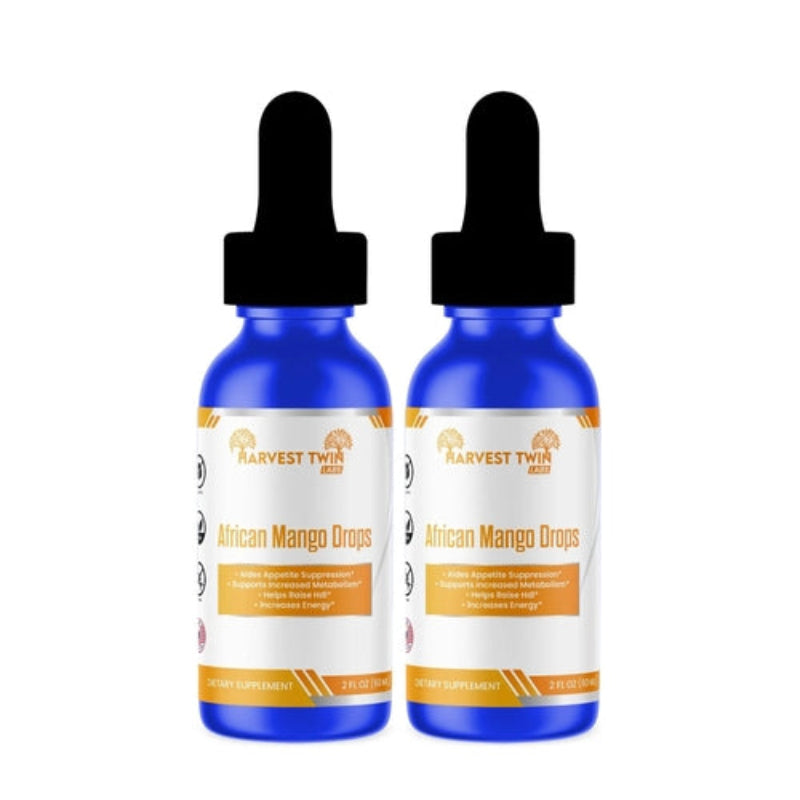 Harvest Twin Labs African Mango Drops Dietary Supplement – 2 fl oz (60 ml)