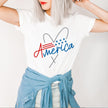 America Heart Tee