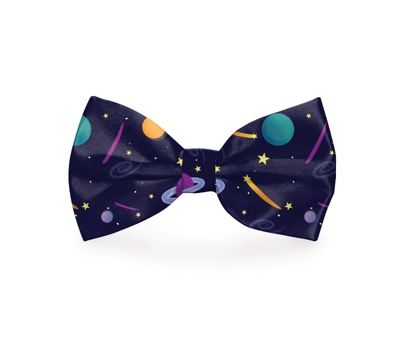 Space Dog Bow Tie