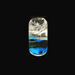 Lampe LED bleue 
