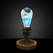 Luz de gota azul