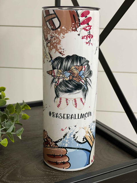Baseball Mom Tumbler