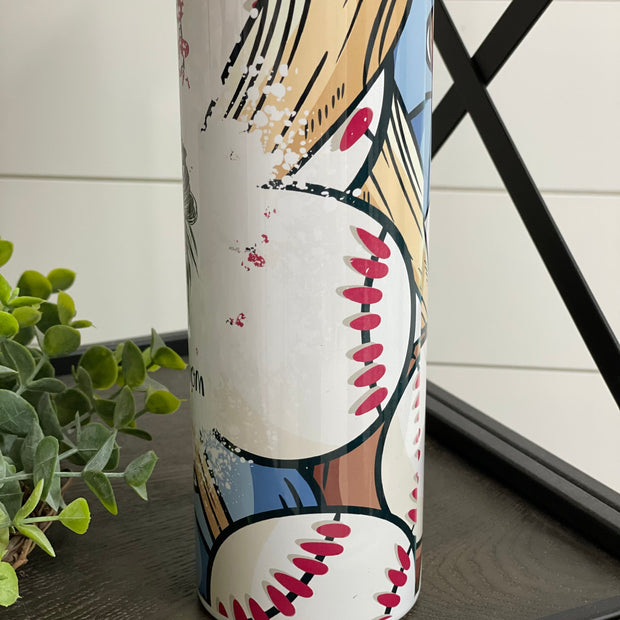 Baseball Mom 20oz Tumbler