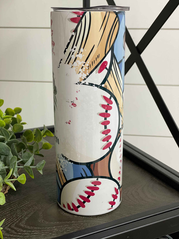 Baseball Mom Tumbler