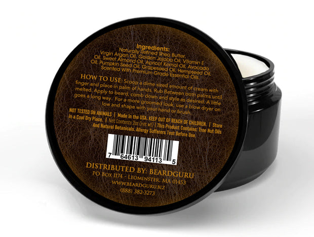 Crema para barba de cuero viejo 