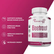 Harvest Twin Labs Beetroot Dietary Supplement – 1300mg Organic Beetroot Powder, 60 Capsules