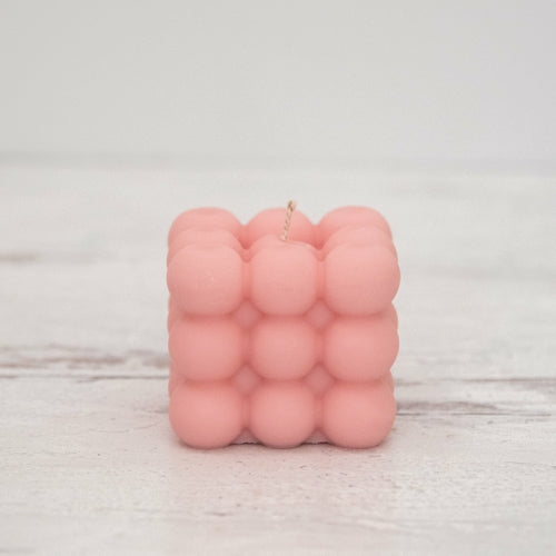 Bubble Cube Candles.