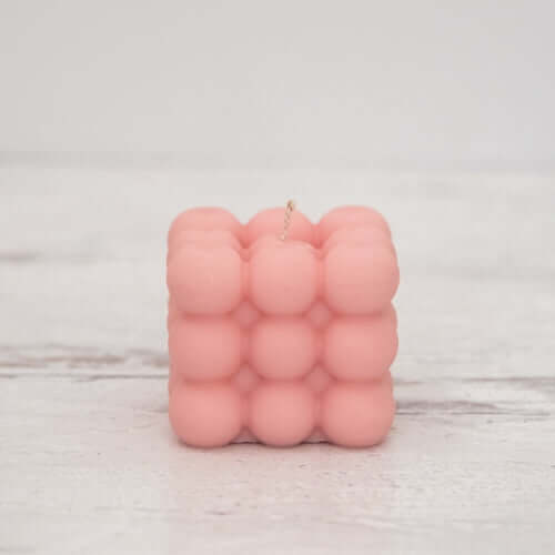 Sculpted Bubble Wax Candle