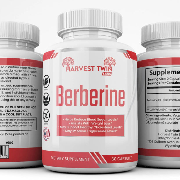 Harvest Twin Berberine – 60 Capsules