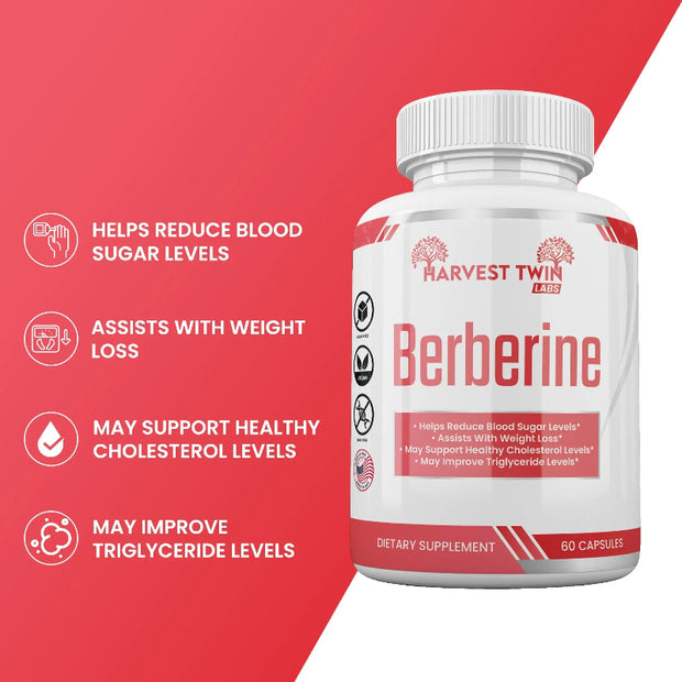Harvest Twin Berberine – 60 Capsules