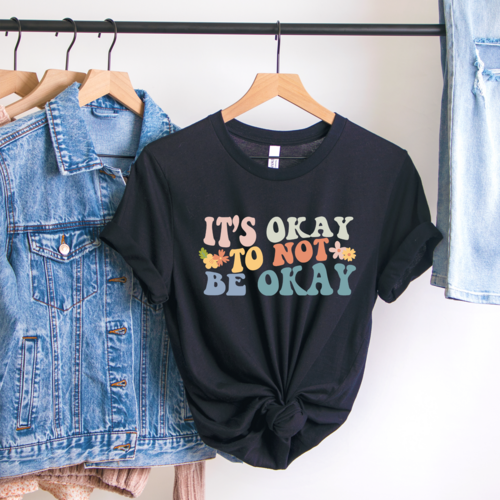 Colorful Okay Tee
