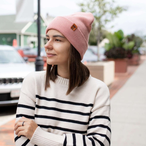Pearl Pink Beanie