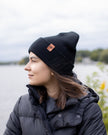 Midnight Black Beanie