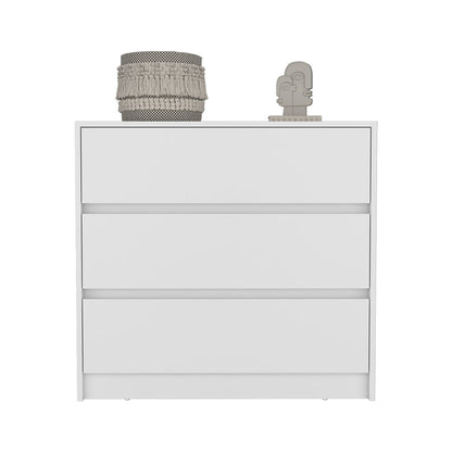 Dresser, Three Drawers, White Finish