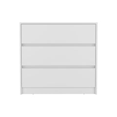 Dresser Maldus, Three Drawers, White Finish