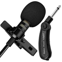 5Core Lavalier Microphone Clip On Professional Grade 3.5mm Lav Lapel