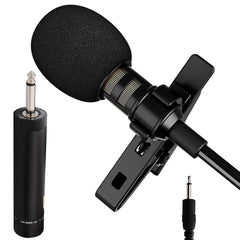 5Core Lavalier Microphone Professional Tiny Shirt Clip On Mic