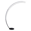 Modern Arc LED Floor Lamp - Adjustable RGB Lighting with Curved Design