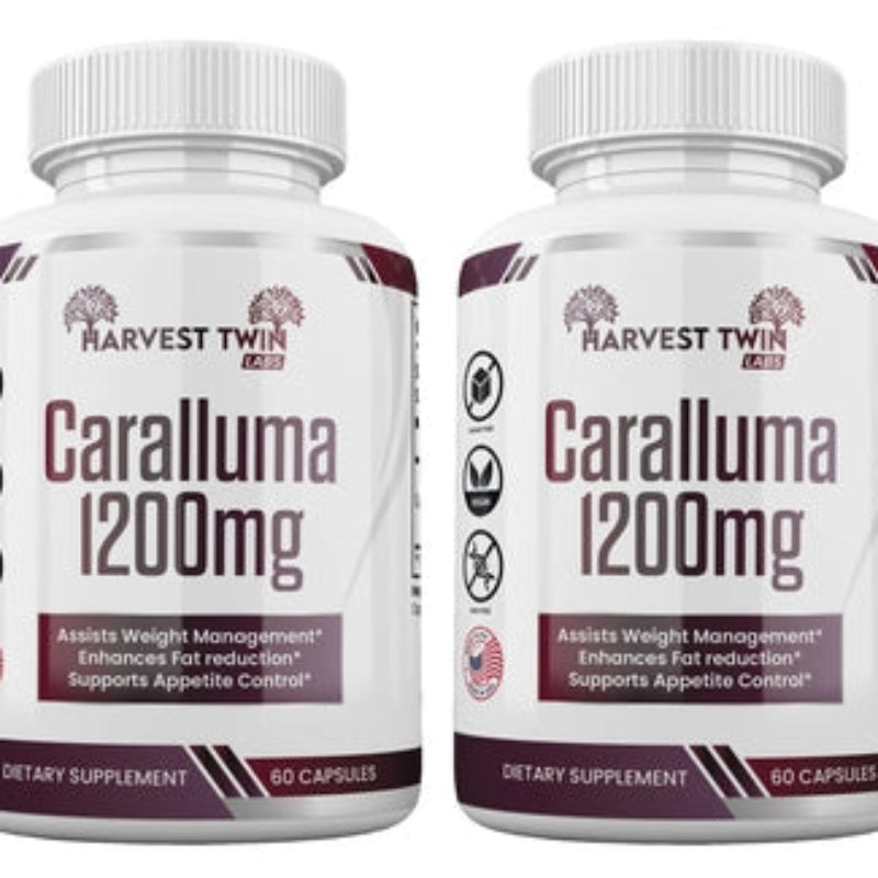 Harvest Caralluma Supplement 1200mg - Natural Appetite Suppressant