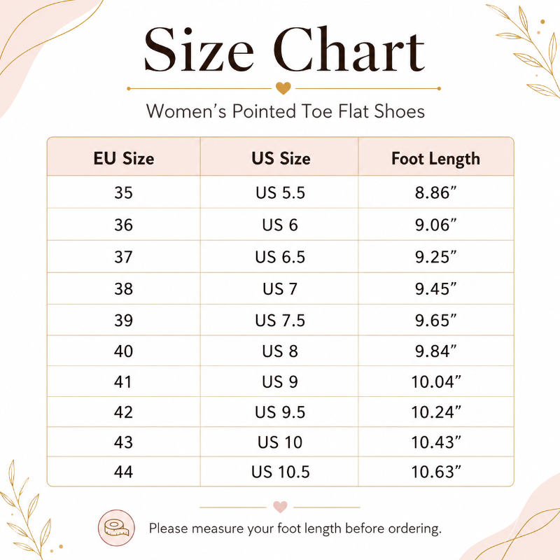 Women’s Pointed Toe Flat Shoes with Gold-Tone Ankle Strap & Metal Bar Detail
