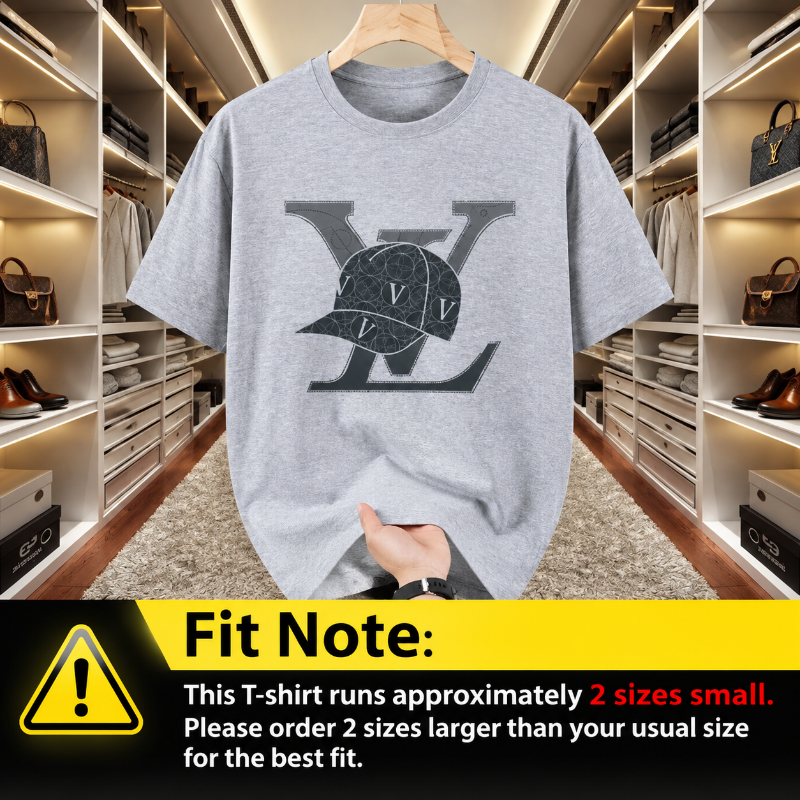 Louis Vuitton Logo Graphic T-shirt – Stylish Casual Wear for Men | Multi-Color Options