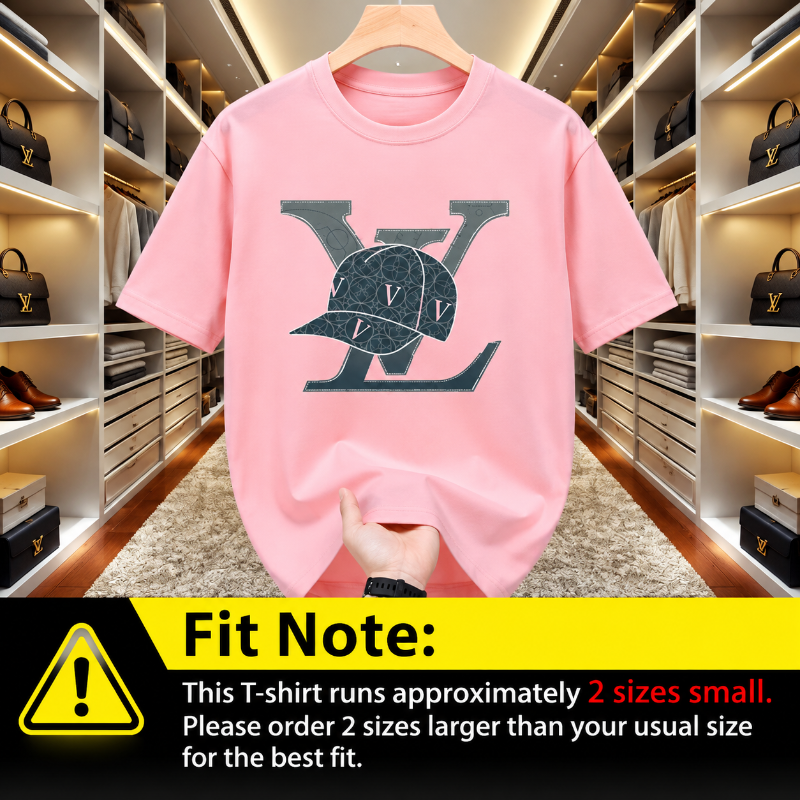 Louis Vuitton Logo Graphic T-shirt – Stylish Casual Wear for Men | Multi-Color Options
