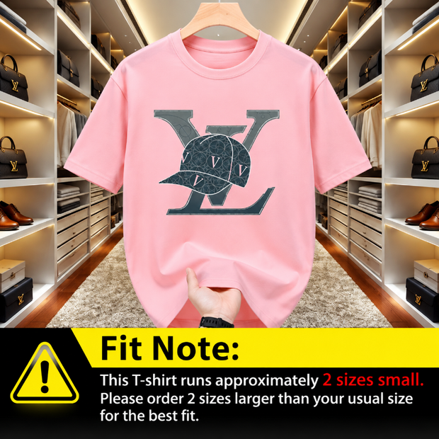 Louis Vuitton Logo Graphic T-shirt – Stylish Casual Wear for Men | Multi-Color Options