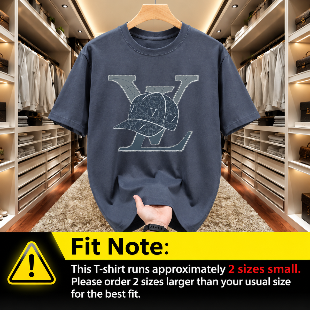 Louis Vuitton Logo Graphic T-shirt – Stylish Casual Wear for Men | Multi-Color Options