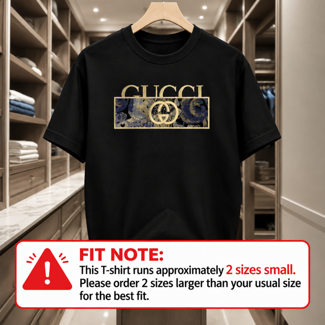 Gucci Logo-Style Graphic T-Shirt – Short Sleeve Crew Neck Tee