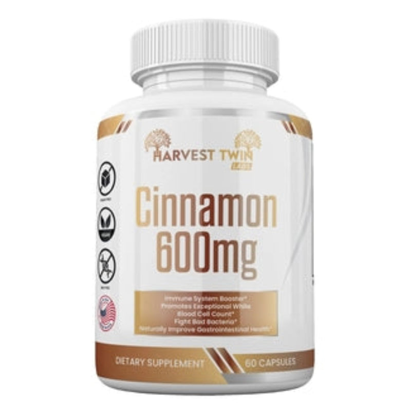 Harvest Twin Cinnamon 600mg – 60 Capsules