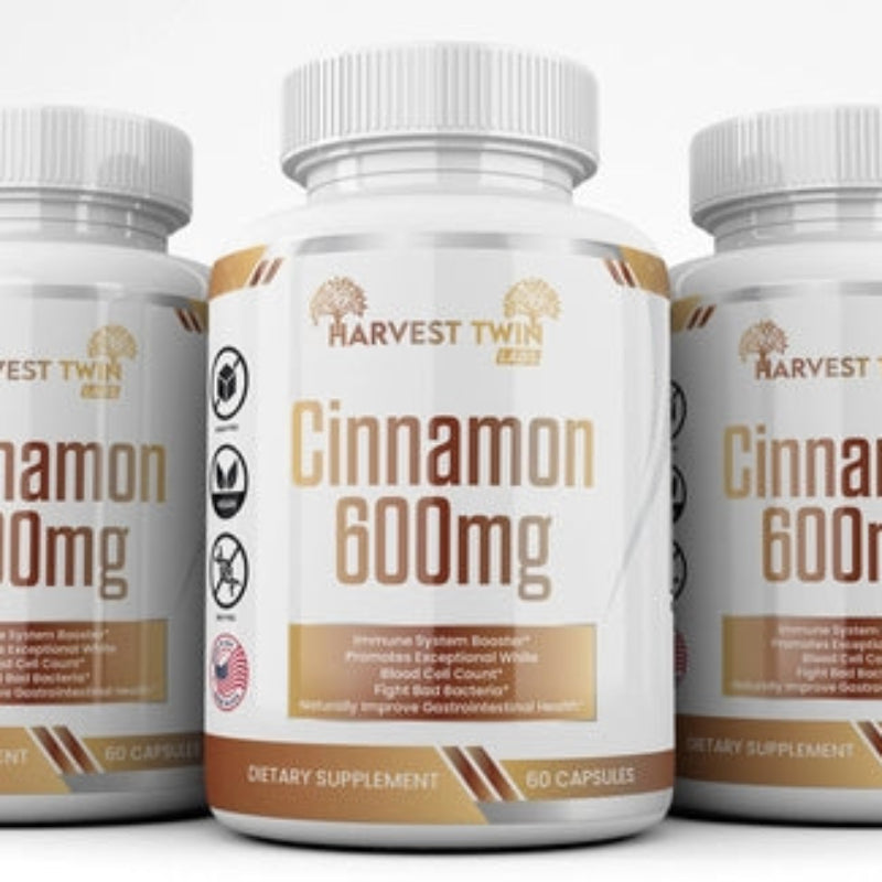 Harvest Twin Cinnamon 600mg – 60 Capsules