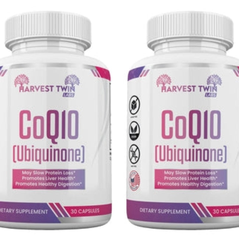 Harvest Twin Labs CoQ10 (Ubiquinone) 200mg – 30 Capsules Dietary Supplement