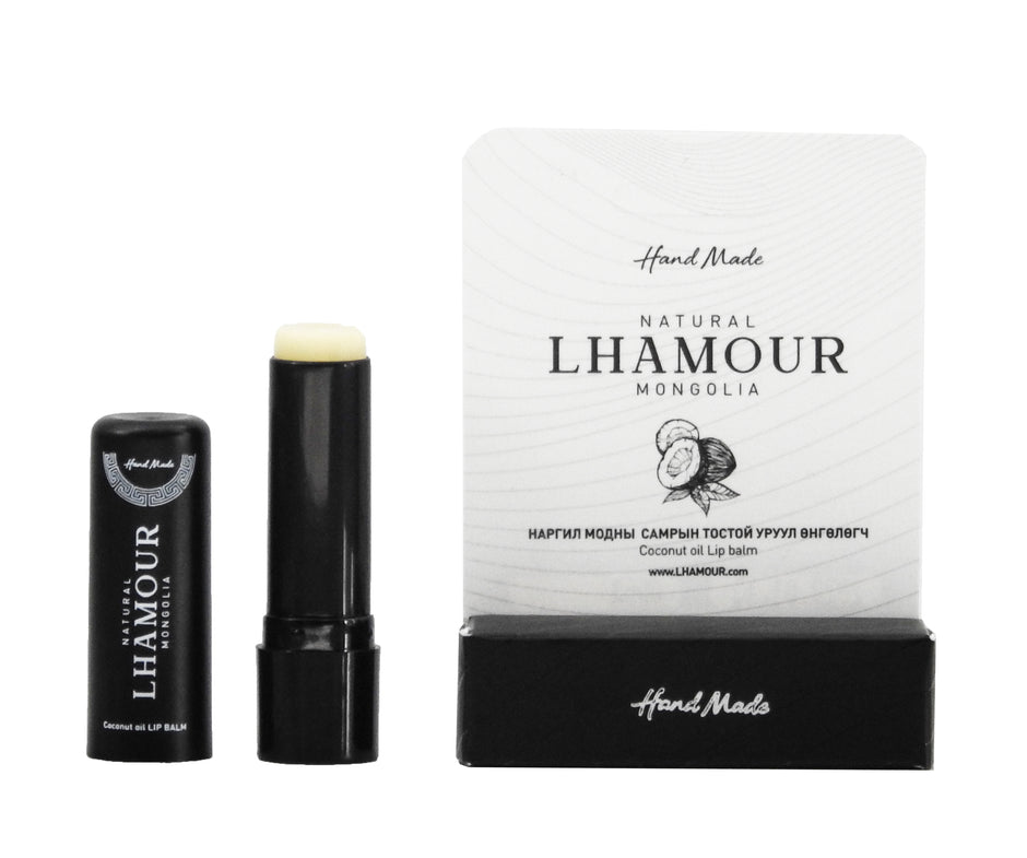 Baume à lèvres à l'huile de coco - Lot de 6