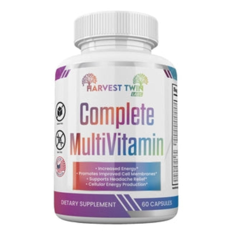 Harvest Twin Multivitamin Capsules - Complete Daily Nutritional Support (60 Capsules)