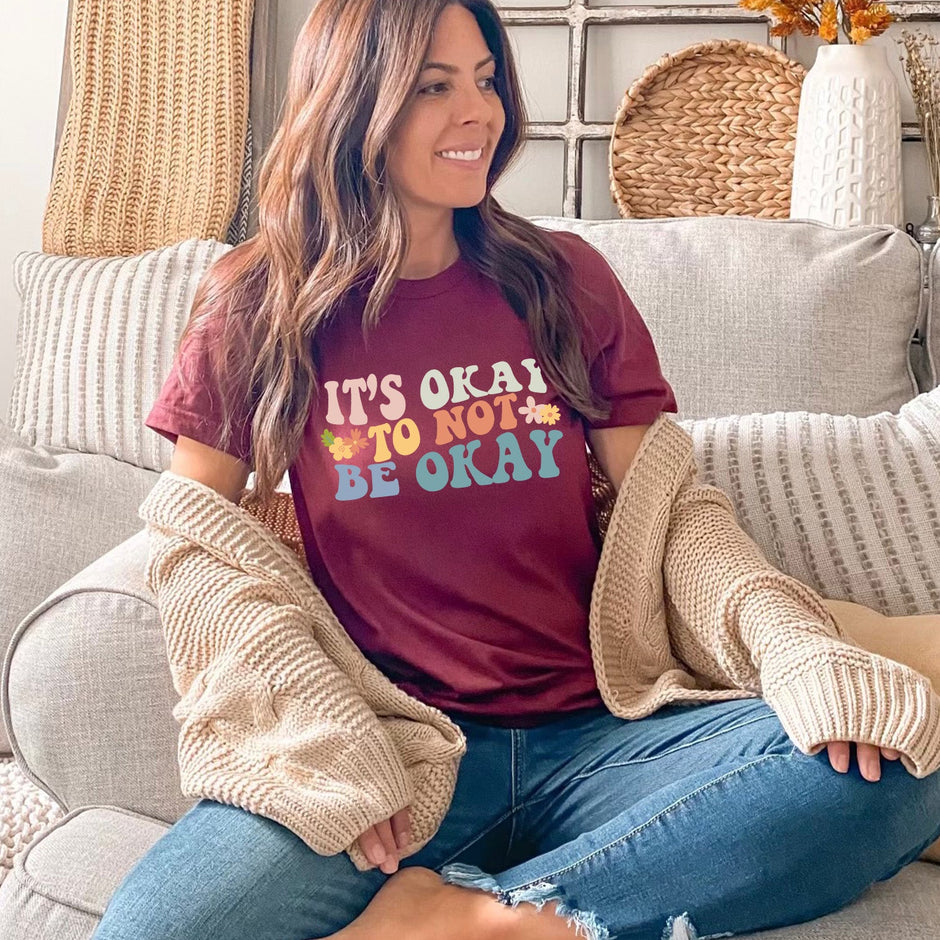 Colorful Okay Tee