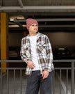 Rusty Burgundy Beanie