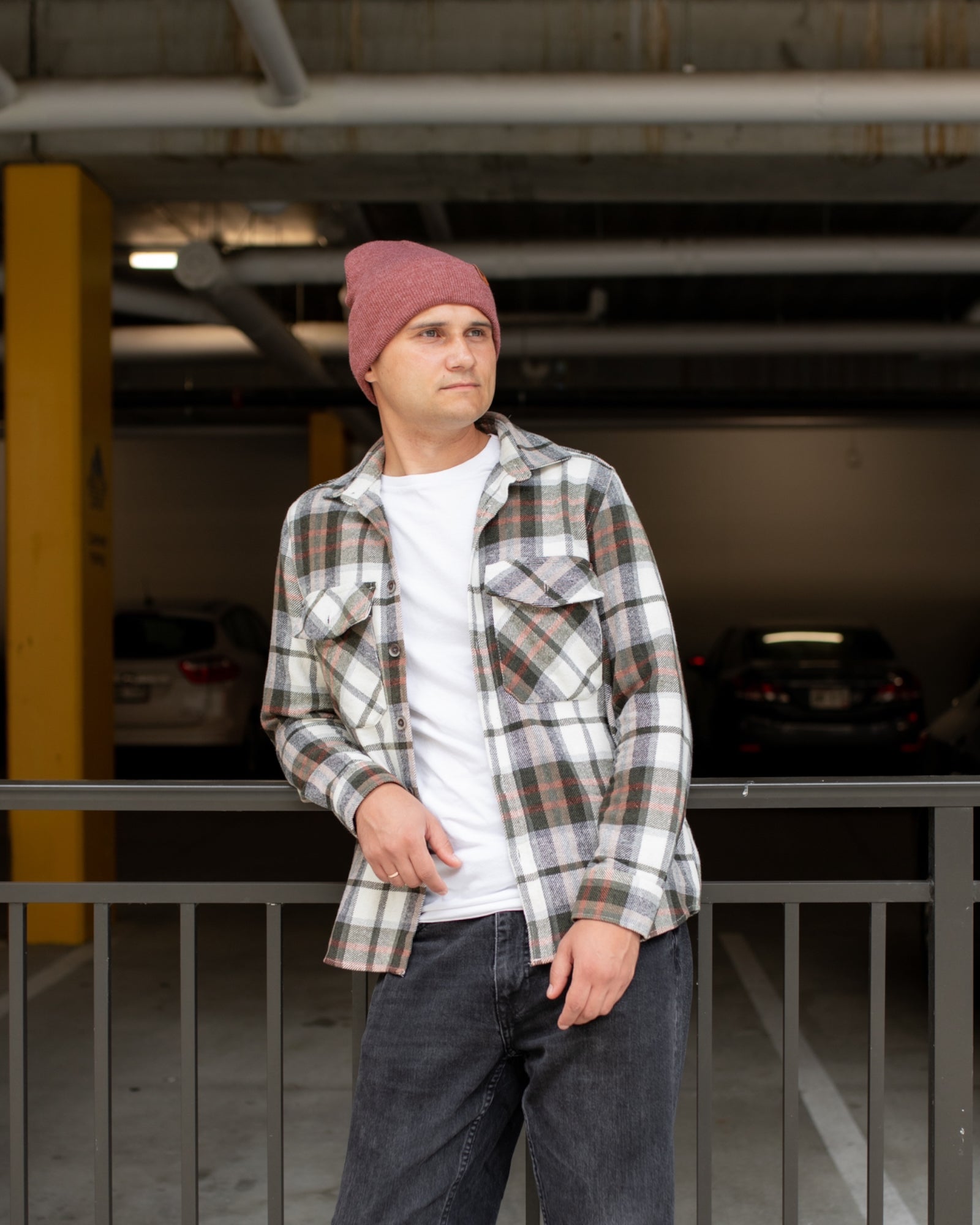 Rusty Burgundy Beanie