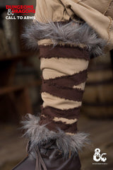 Dungeons & Dragons Barbarian Greaves Hemp/Brown