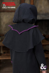 Dungeons & Dragons Warlock Hood Black/Purple