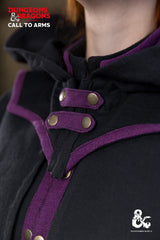 Dungeons & Dragons Warlock Hood Black/Purple