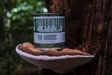 Bougie en bois coulée à la main