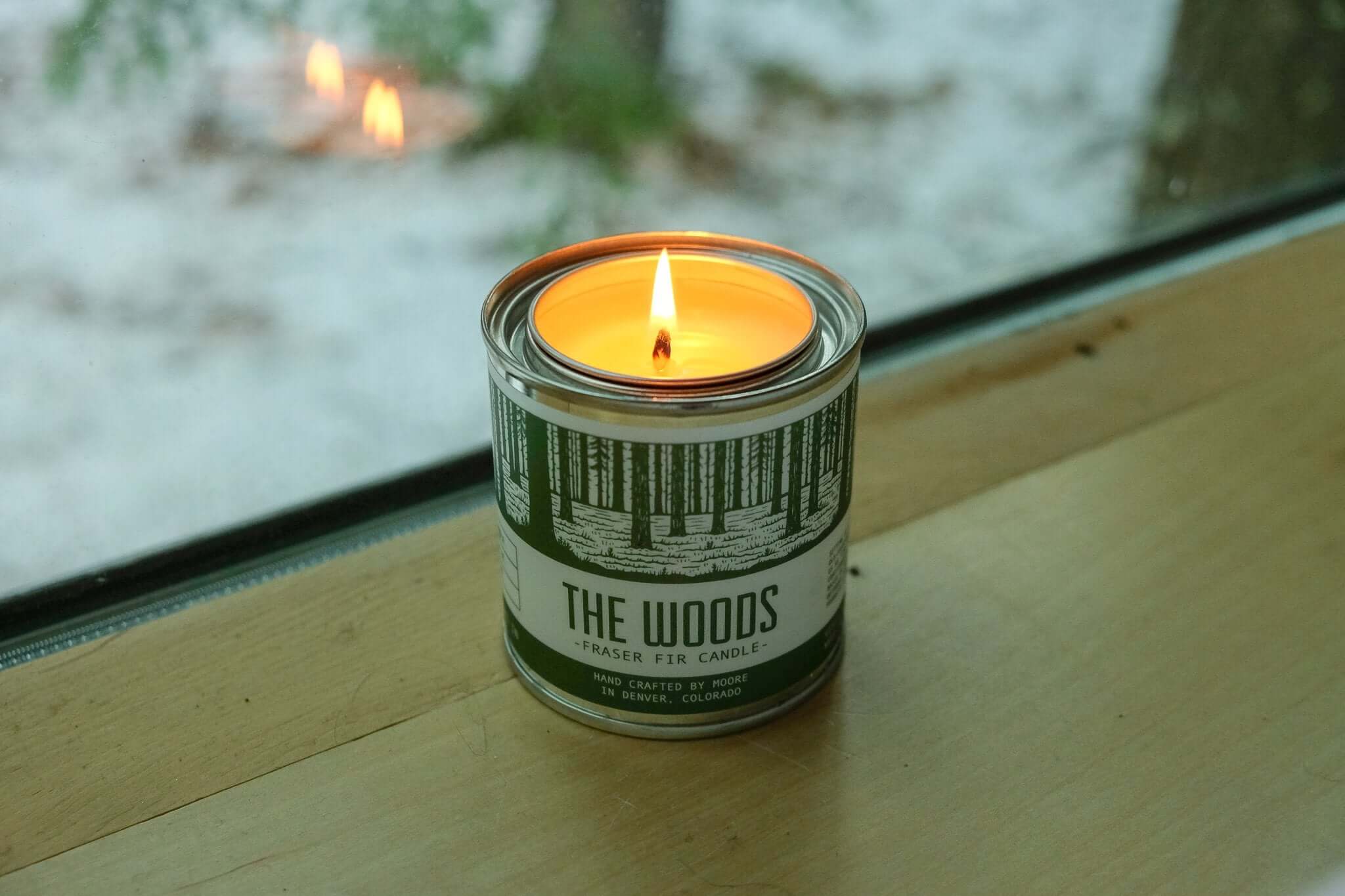 Hand-Poured Woods Candle