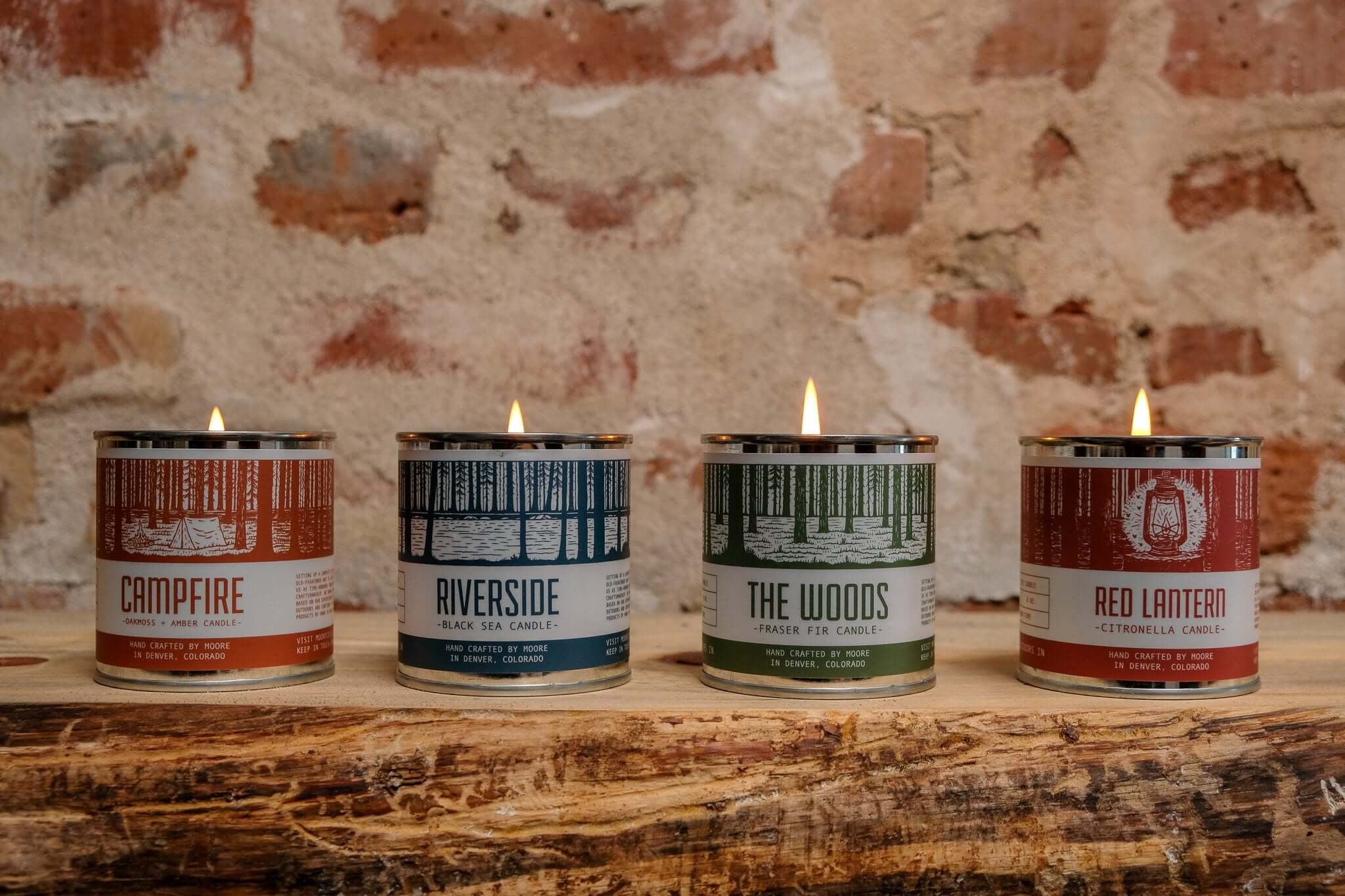 Hand-Poured Woods Candle